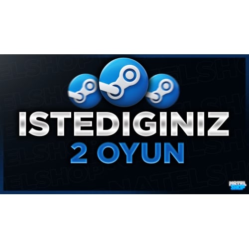  İSTEDİĞİNİZ 2 ADET OYUN + GARANTİ + DESTEK